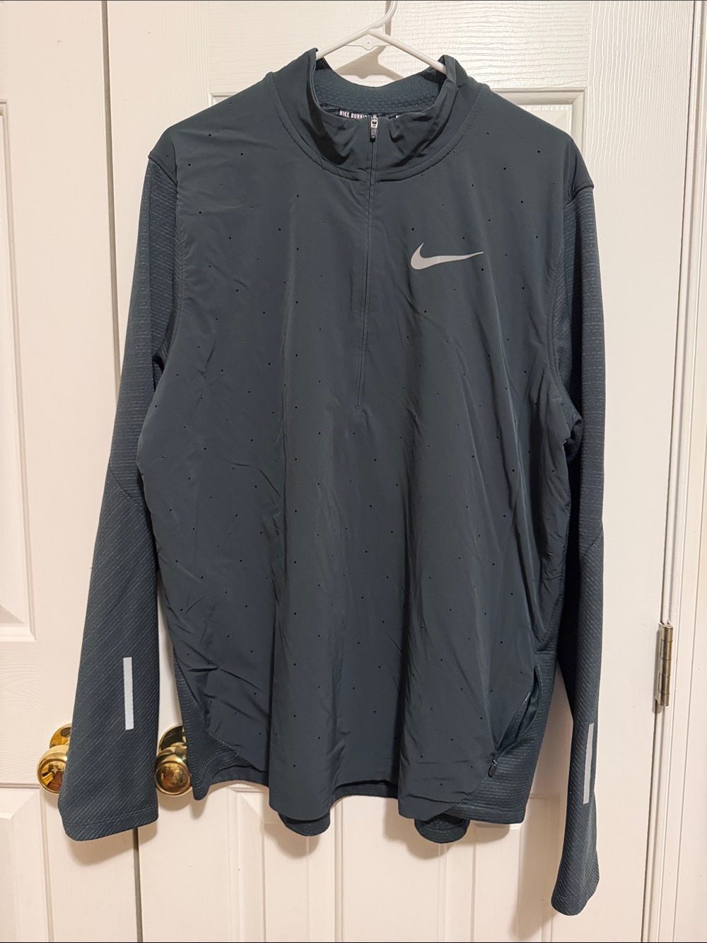 Nike Dark Gray/Charcoal Performance Half-Zip Jacket